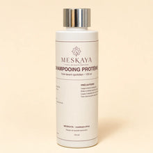 Flacon de Shampooing Protéiné MESKAYA 150 ml sur fond crème